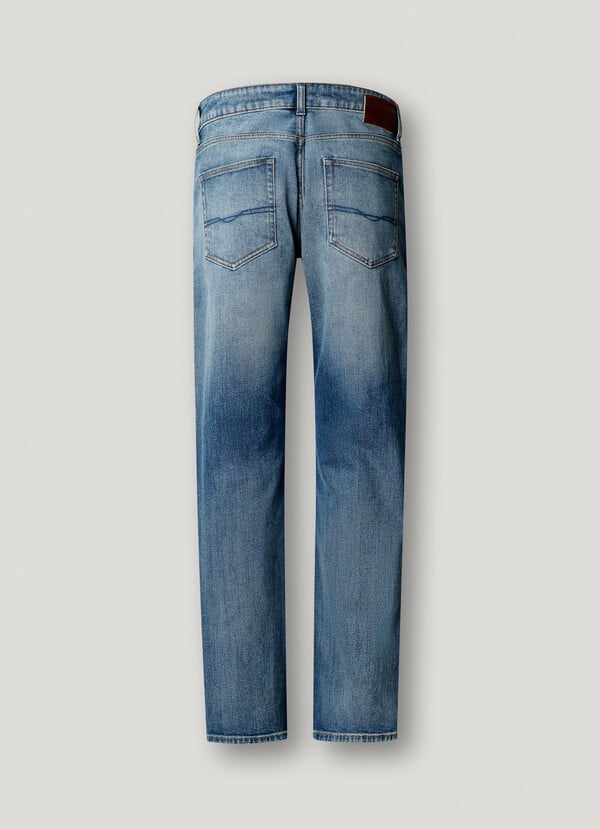 CASH - STRAIGHT FIT MID-RISE JEANS