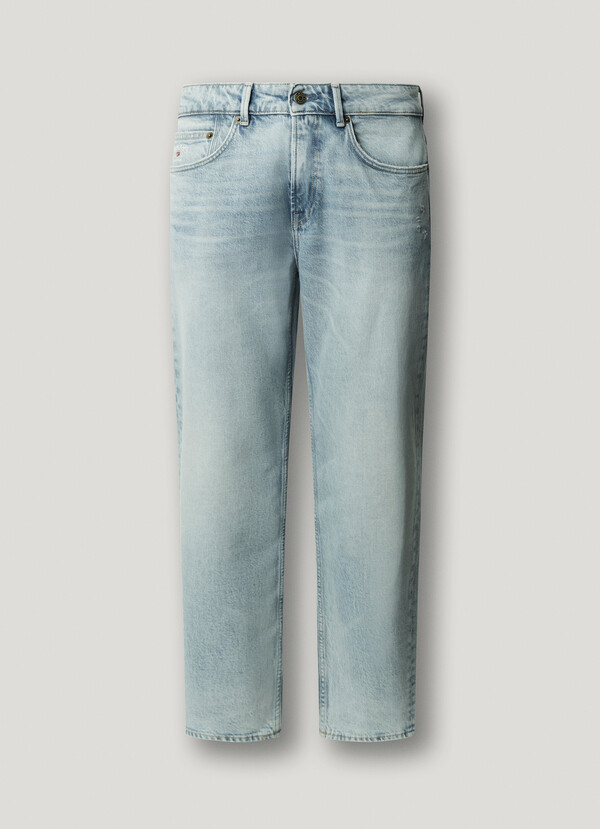 CASH - STRAIGHT FIT MID-RISE JEANS
