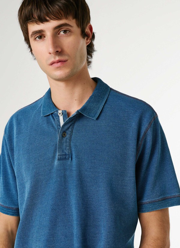 REGULAR FIT PIQU&Eacute; POLO