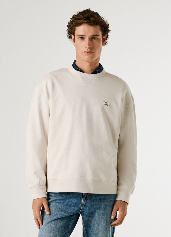 RELAXED FIT CREW NECK SWEATSHIRT