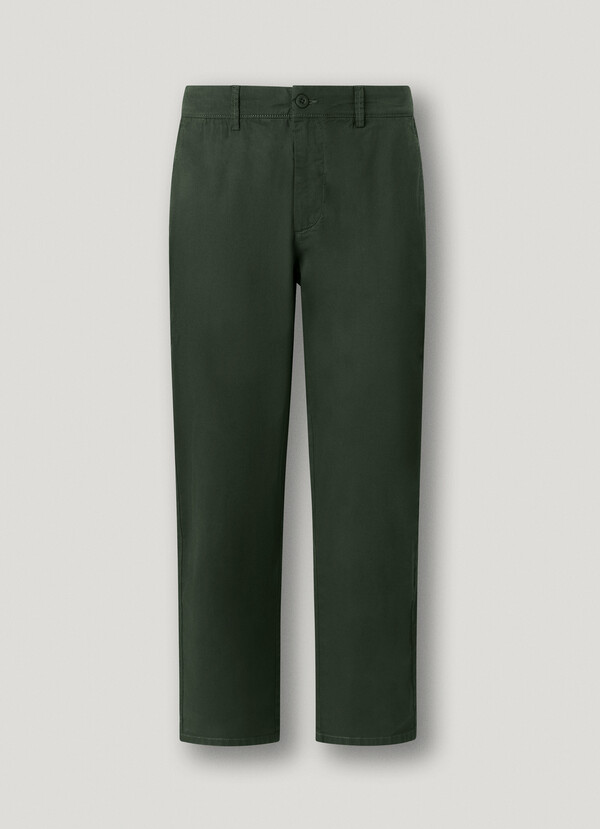 SLIM FIT CHINO TROUSERS
