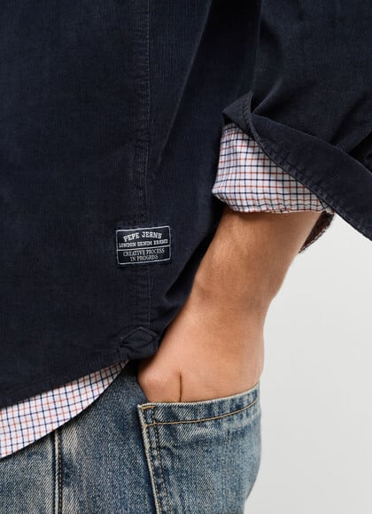 REGULAR FIT CORDUROY SHIRT