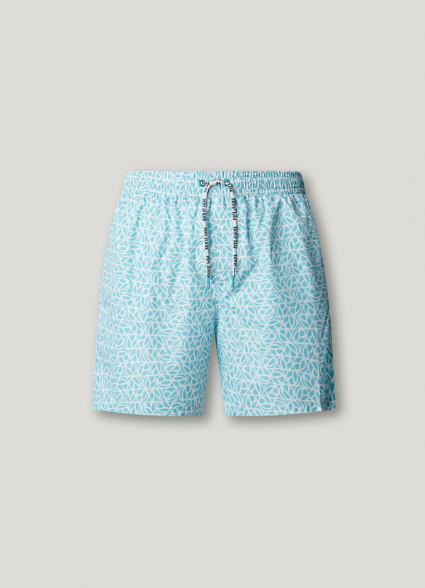 SWIM SHORTS ALL-OVER MONOGRAM