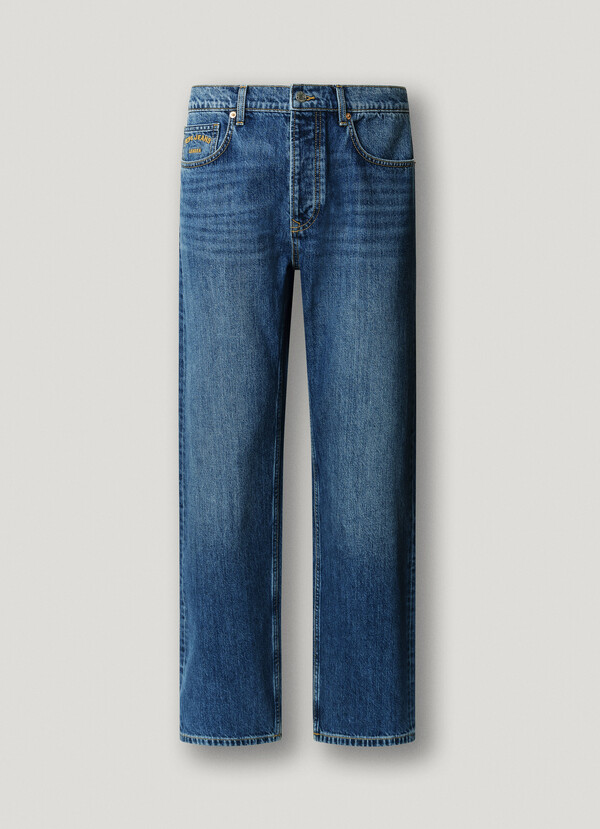 RELAXED FIT MID-RISE JEANS - BEXLEY
