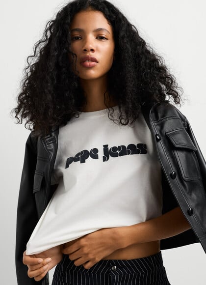 RETRO LOGO PRINT T-SHIRT