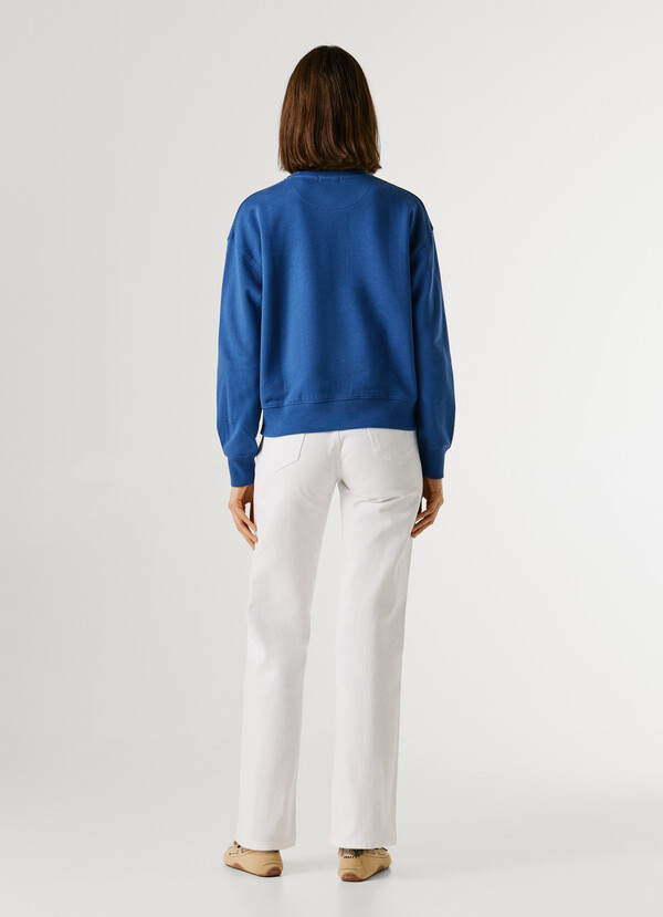 CREW NECK LOGO SWEATSHIRT