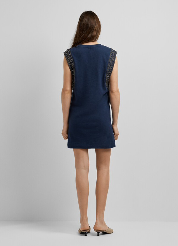 SLEEVELESS MINI DRESS