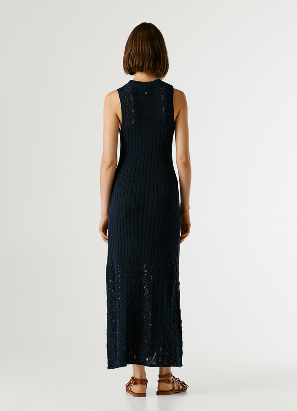OPENWORK DETAIL MAXI DRESS