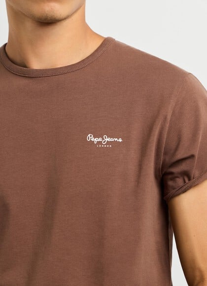 SLIM FIT LOGO PRINT T-SHIRT