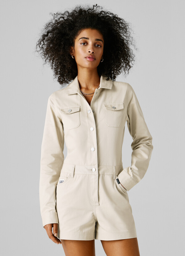 SHORT TWILL DUNGAREES