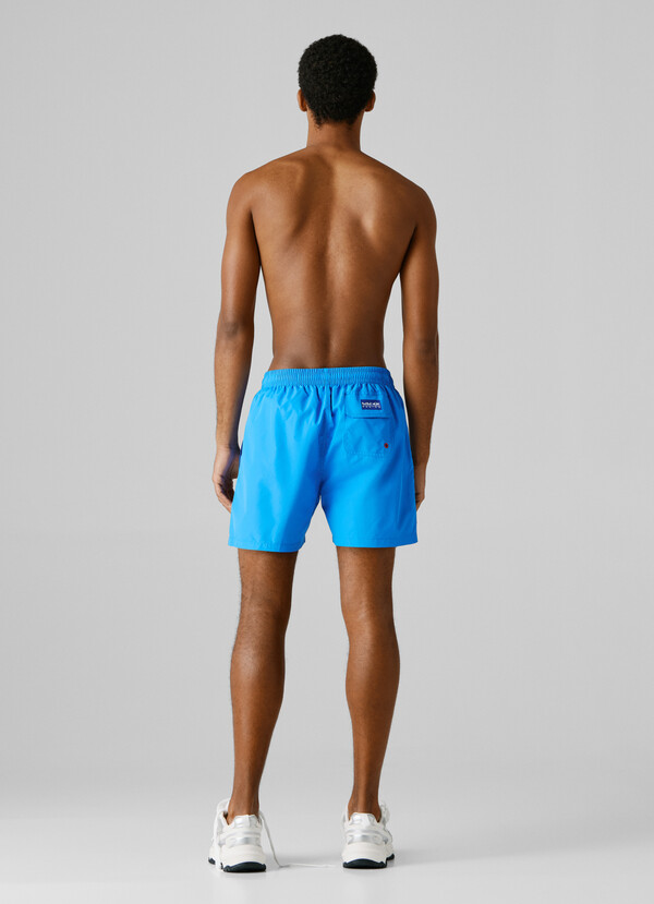 PRINTED LOGO SWIM SHORTS