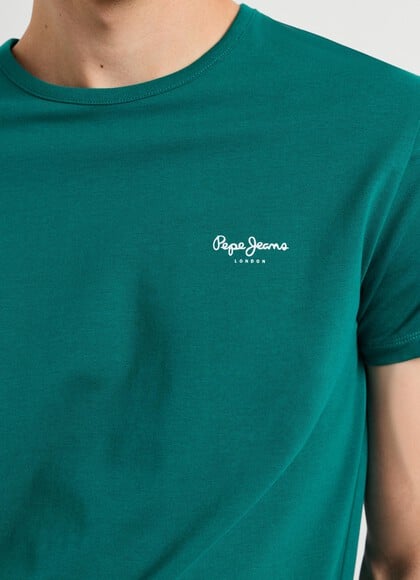 SLIM FIT LOGO PRINT T-SHIRT