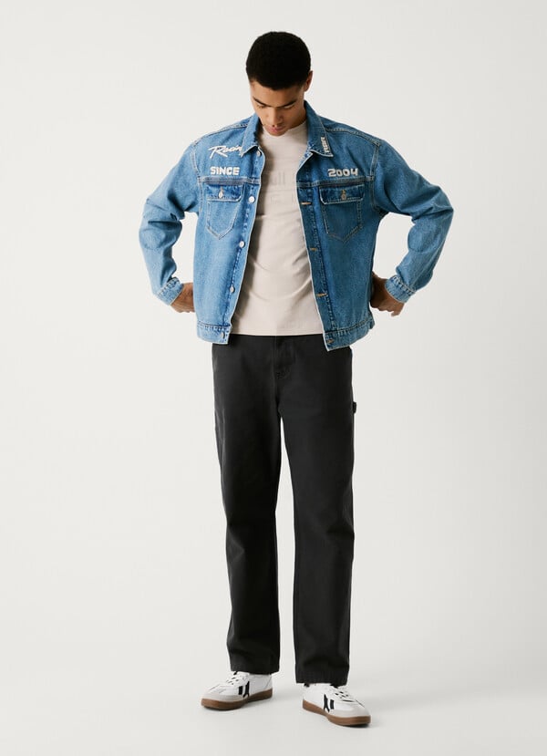 RELAXED FIT DENIM JACKET