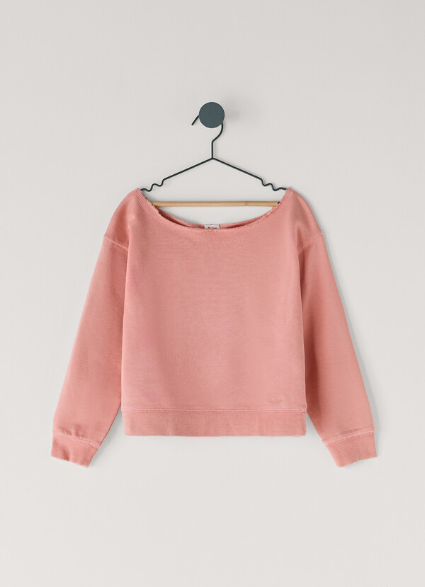 RELAXED FIT CREW NECK SWEATSHIRT