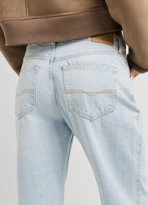 HAZEL - MID-RISE LOOSE FIT JEANS