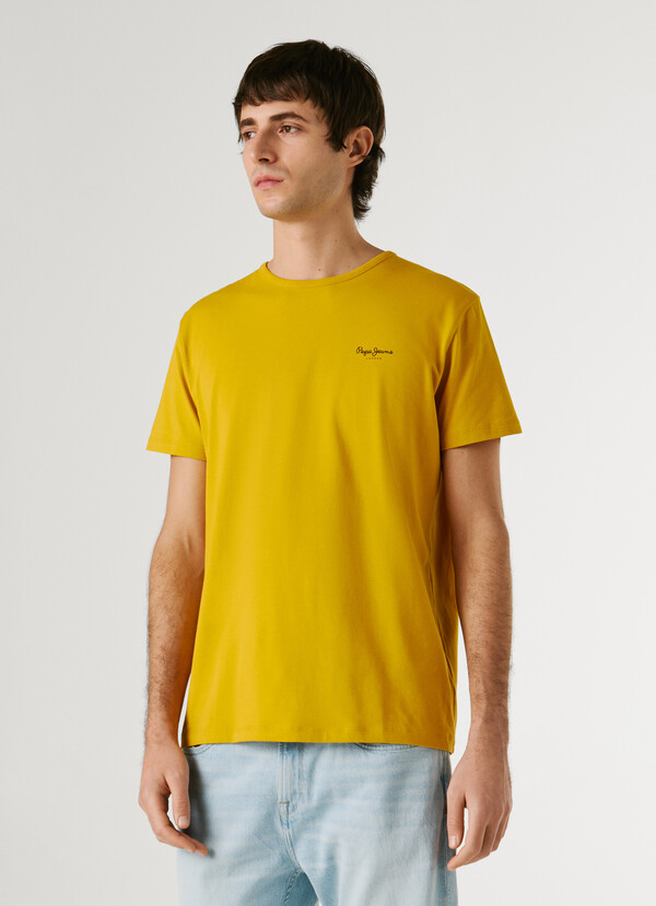 SLIM FIT LOGO PRINT T-SHIRT