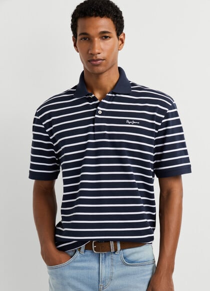 REGULAR FIT PIQU&Eacute; POLO