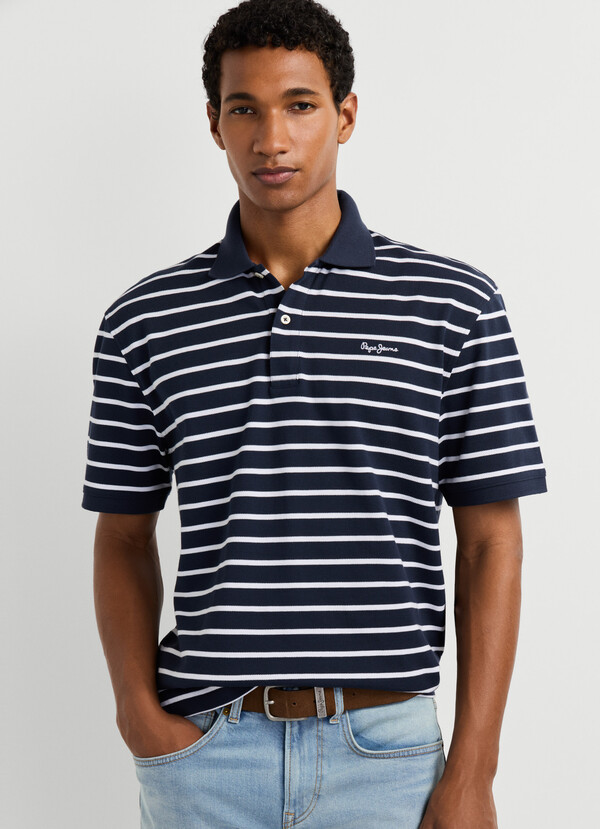 REGULAR FIT PIQU&Eacute; POLO