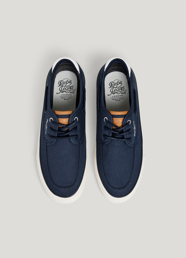 CANVAS BOAT SHOES