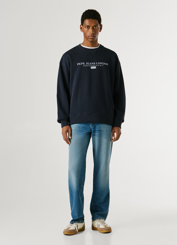CREW NECK LOGO SWEATSHIRT