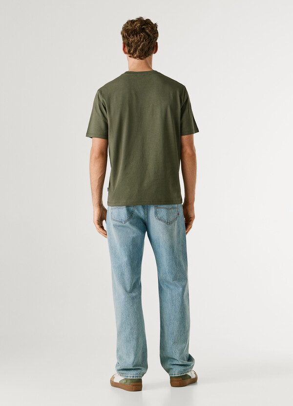 REGULAR FIT LOGO PRINT T-SHIRT