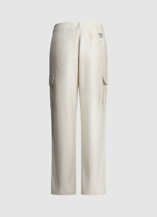 STRAIGHT FIT CARGO TROUSERS