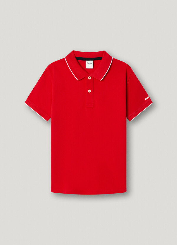 REGULAR FIT PIQU&Eacute; POLO