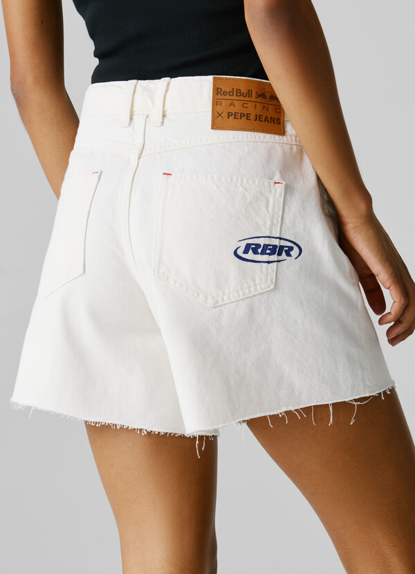 A-LINE DENIM SHORTS