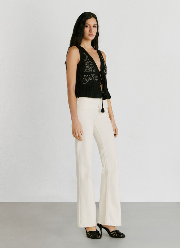 WILLA- HIGH-RISE FLARE FIT JEANS