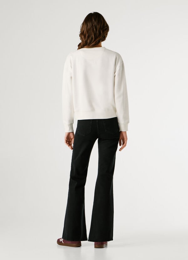 CREW NECK LOGO SWEATSHIRT