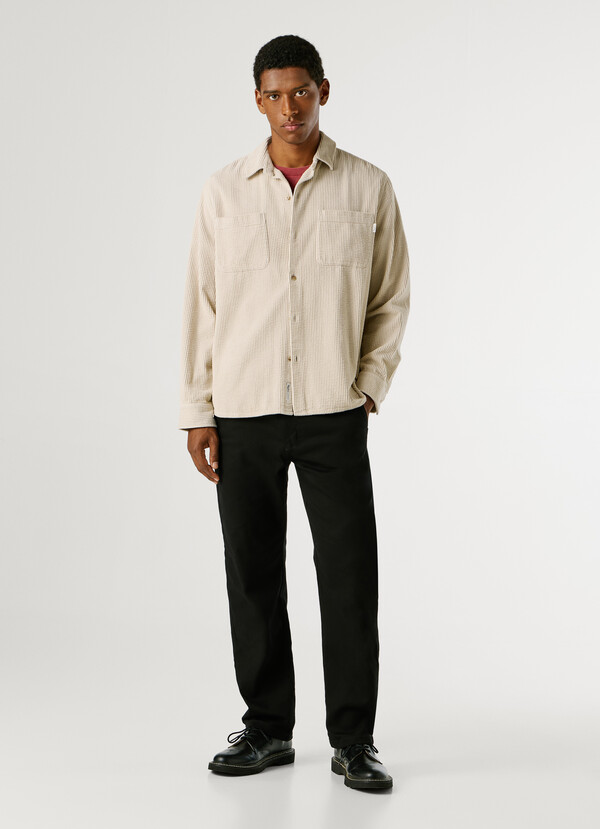 RELAXED FIT CORDUROY SHIRT