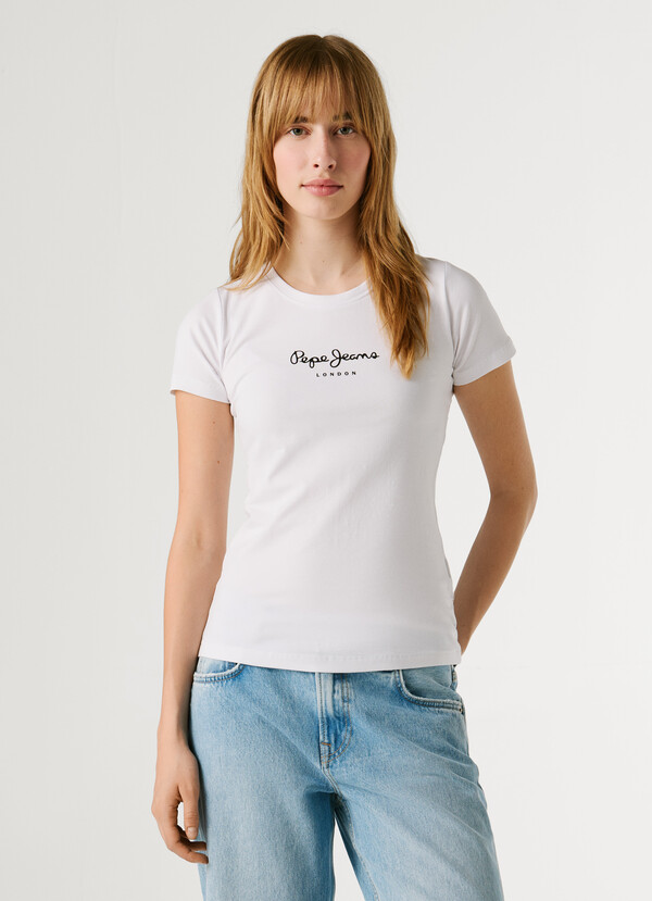 SLIM FIT LOGO PRINT T-SHIRT