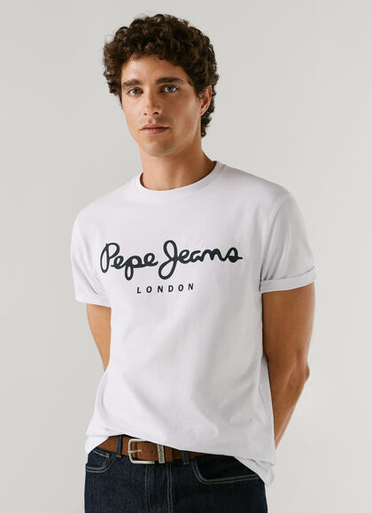 SLIM FIT LOGO PRINT T-SHIRT