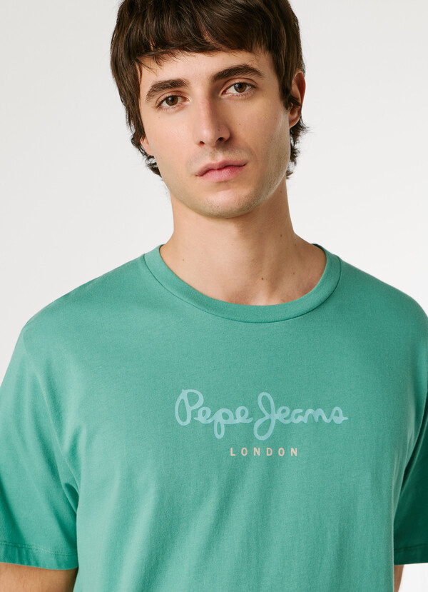 REGULAR FIT LOGO PRINT T-SHIRT