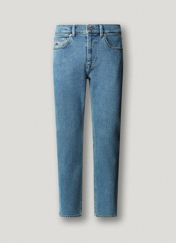 HATCH - SLIM FIT MID-RISE JEANS
