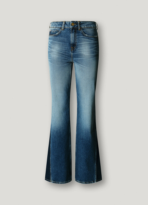 HIGH-RISE FLARE FIT JEANS - WILLA