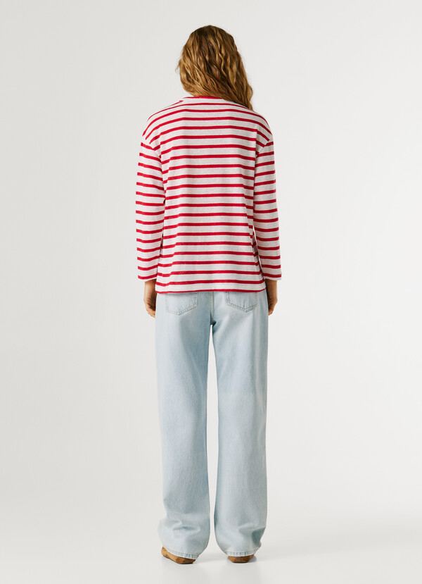 LONG SLEEVE STRIPED T-SHIRT