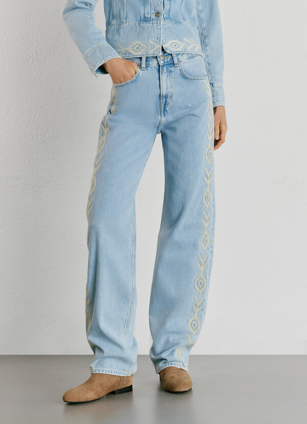 EDEN - HIGH-RISE STRAIGHT FIT JEANS