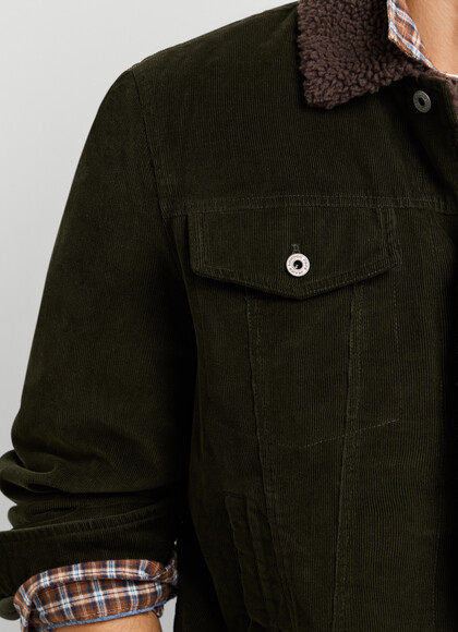 REGULAR FIT CORDUROY JACKET