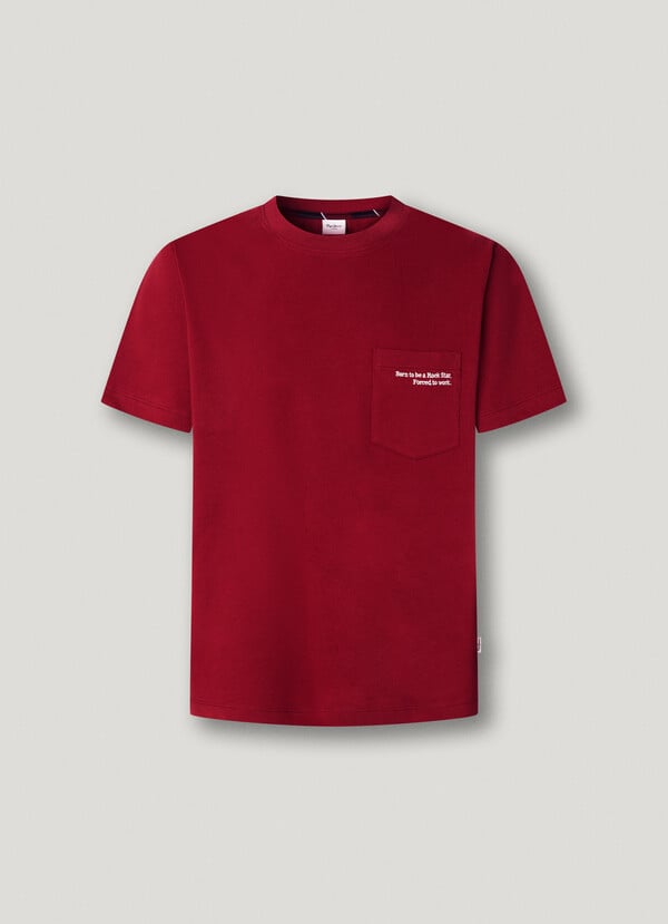 RELAXED FIT FRONT POCKET T-SHIRT