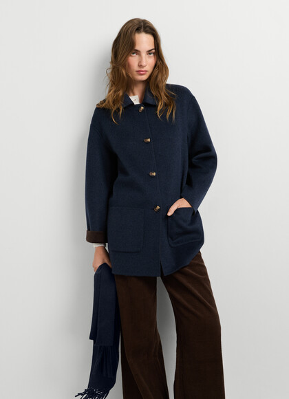 DOUBLE-FACED SHORT COAT