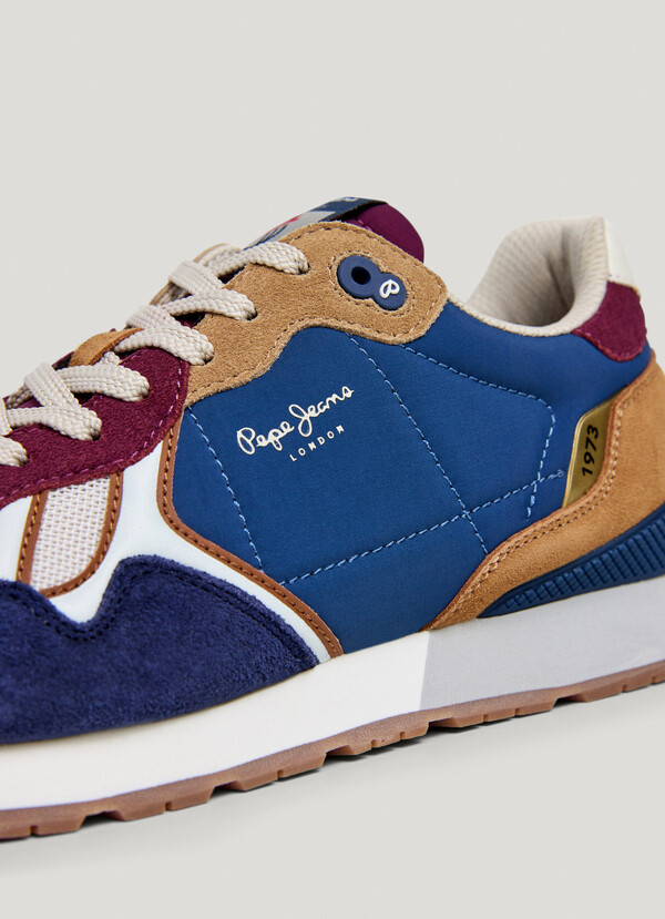 RETRO RUNNING TRAINERS - BRIT