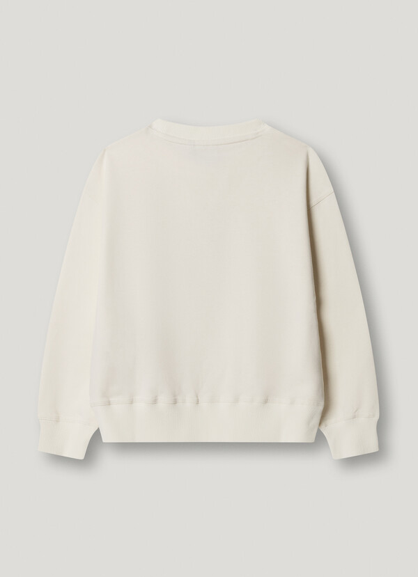 RELAXED FIT CREW NECK SWEATSHIRT