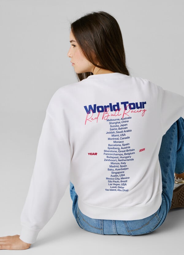 RELAXED FIT CREW NECK SWEATSHIRT