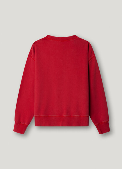 RELAXED FIT CREW NECK SWEATSHIRT