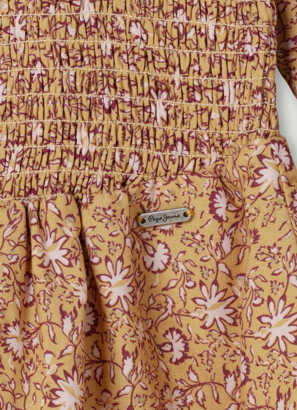 FLORAL PRINT MINI DRESS