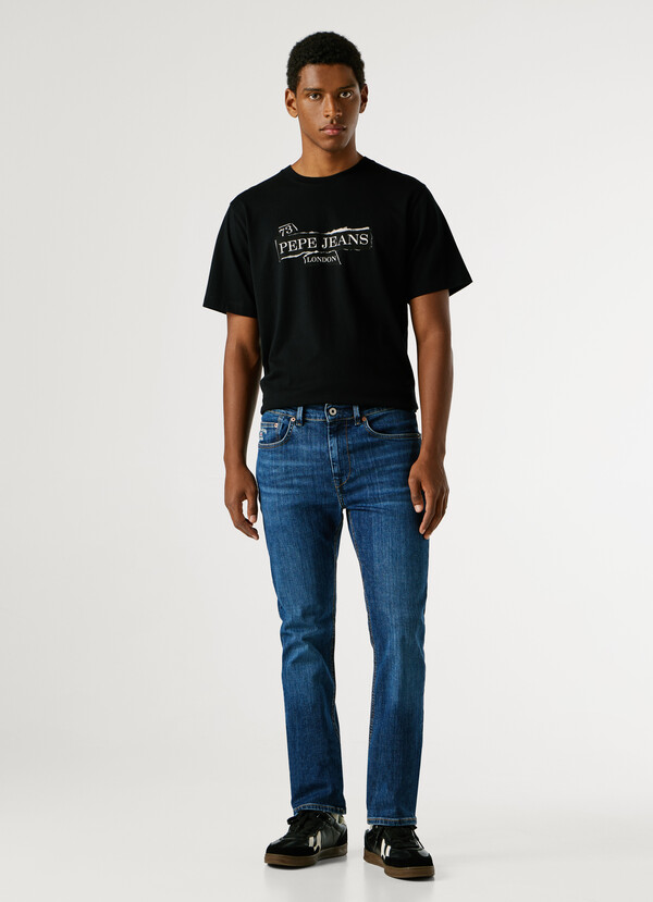 HATCH - SLIM FIT MID-RISE JEANS