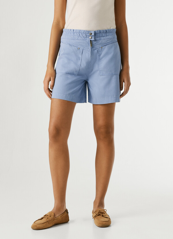 PAPERBAG TWILL SHORTS
