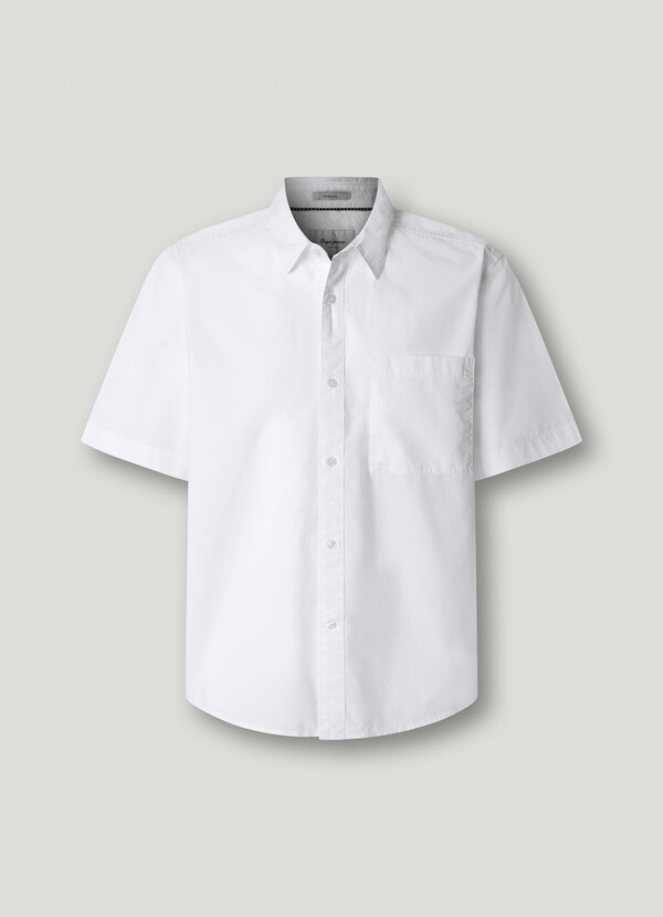 CASUAL FIT POPLIN SHIRT