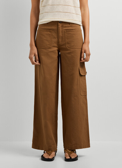 WIDE FIT CARGO TROUSERS